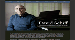 Desktop Screenshot of davidschiffmusic.com