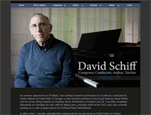 Tablet Screenshot of davidschiffmusic.com